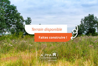 Terrain de 434m2 sur la commune de Orléans au prix de 85000&euro; avec Alpha Constructions