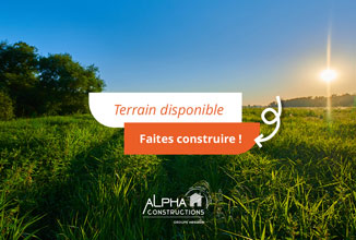 Terrain de 450m2 sur la commune de Abzac au prix de 64500&euro; avec Alpha Constructions