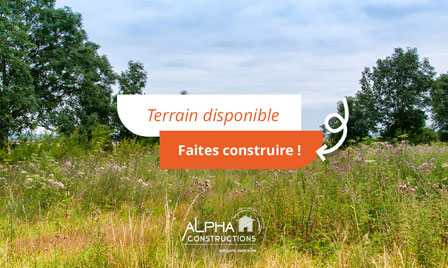 Terrain de 1500m2 sur la commune de Carignan-de-Bordeaux au prix de 258500&euro; avec Alpha Constructions