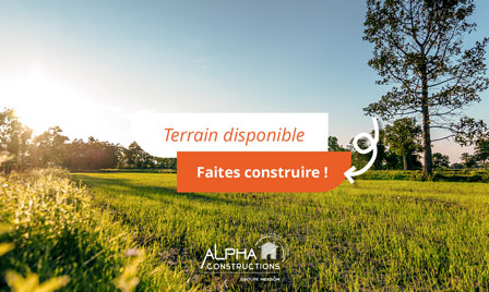 Terrain de 1264m2 sur la commune de Binas au prix de 25000&euro; avec Alpha Constructions
