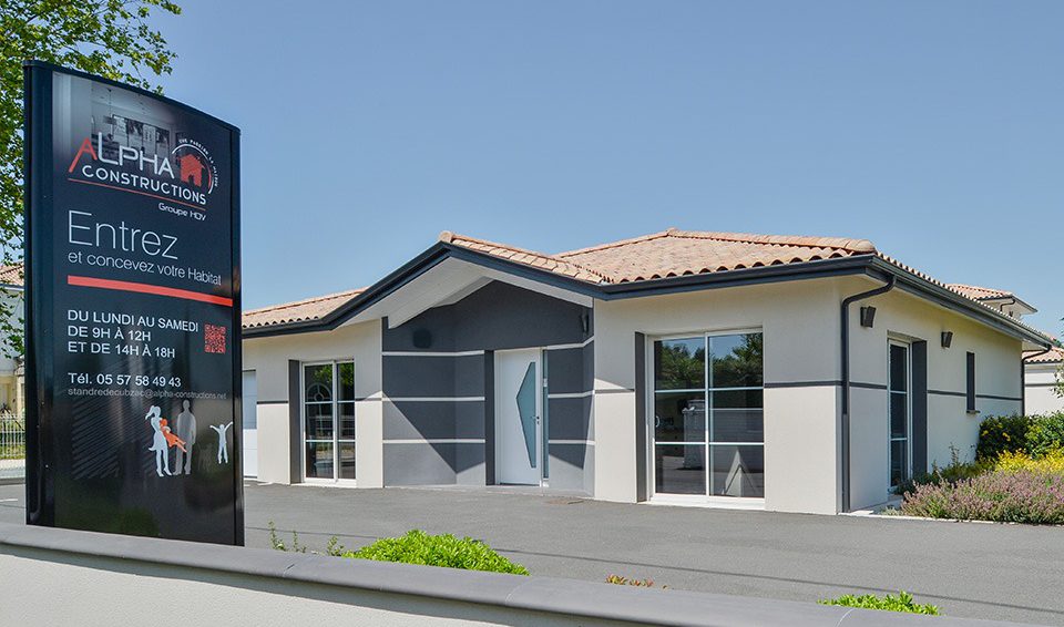 Showroom Alpha constructions