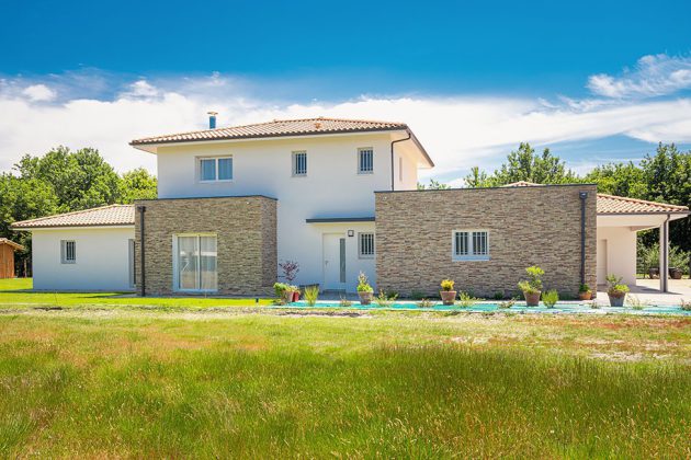 Réalisation Alpha constructions à Lège cap ferret : Maison de 184 m² avec 4 chambres