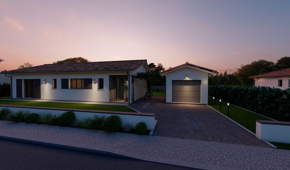 Modèle breva de 85 à 115 m² avec ou sans garage par Alpha constructions