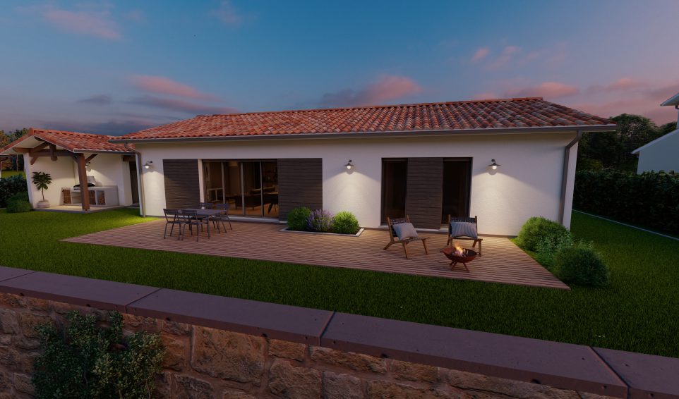 Modèle breva de 85 à 115 m² avec ou sans garage par Alpha constructions