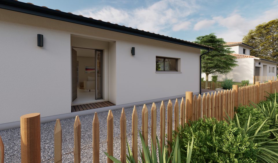 Modèle illiade de 85 m²  à 115 m² avec ou sans garage par Alpha constructions