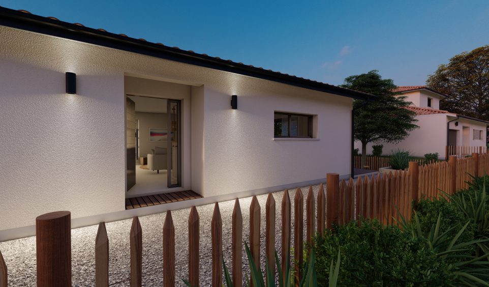 Modèle illiade de 85 m²  à 115 m² avec ou sans garage par Alpha constructions