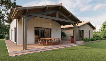 Modèle de maison heva - 128 m² par Alpha Constructions