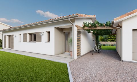 Modèle de maison breva - de 85 à 115 m² par Alpha Constructions