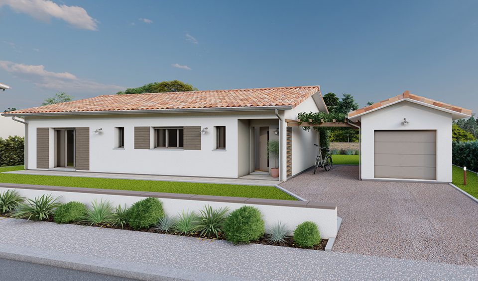 Modèle breva de 85 à 115 m² avec ou sans garage par Alpha constructions