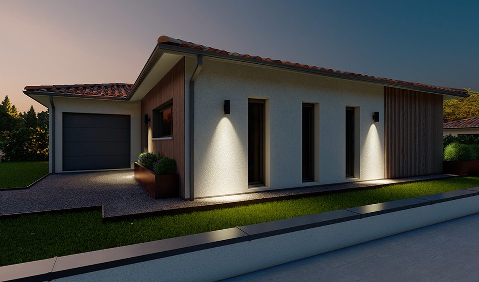 Modèle optica de 60 à 100 m² avec ou sans garage par Alpha constructions