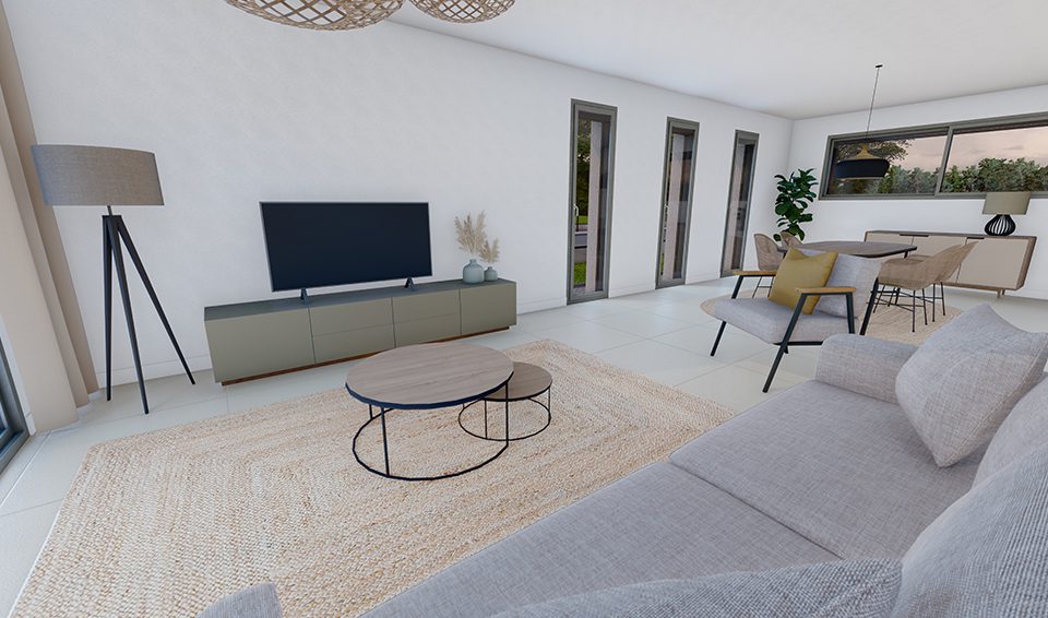 Modèle optica de 60 à 100 m² avec ou sans garage par Alpha constructions