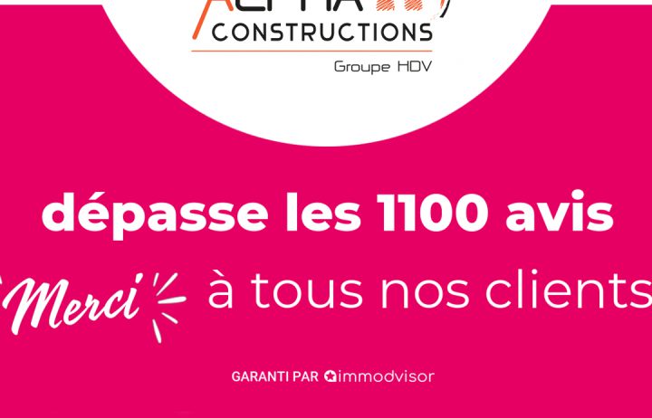 Plus de 1100 avis clients, une marque de confiance renforcée