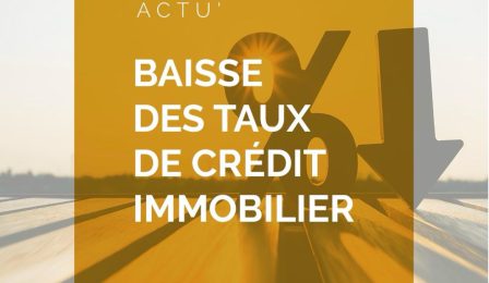 Baisse des taux %