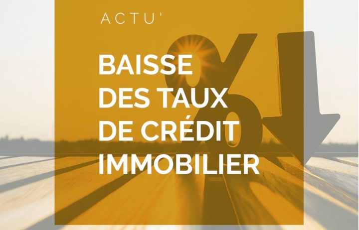 Baisse des taux %