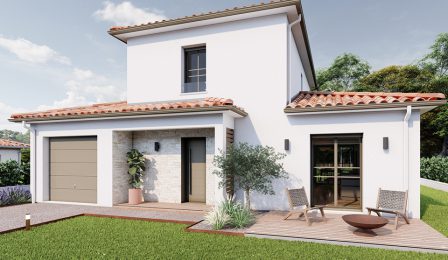 Modèle de maison evolys - 110 m² par Alpha Constructions