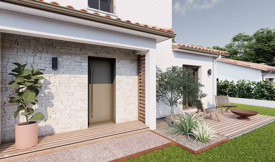 Modèle evolys 110 m² avec garage par Alpha constructions