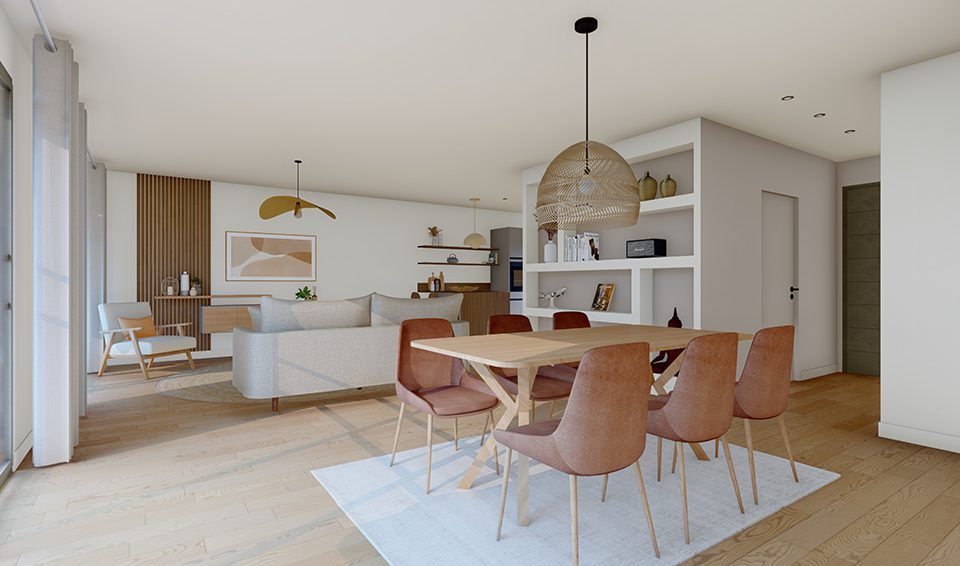Modèle evolys 110 m² avec garage par Alpha constructions