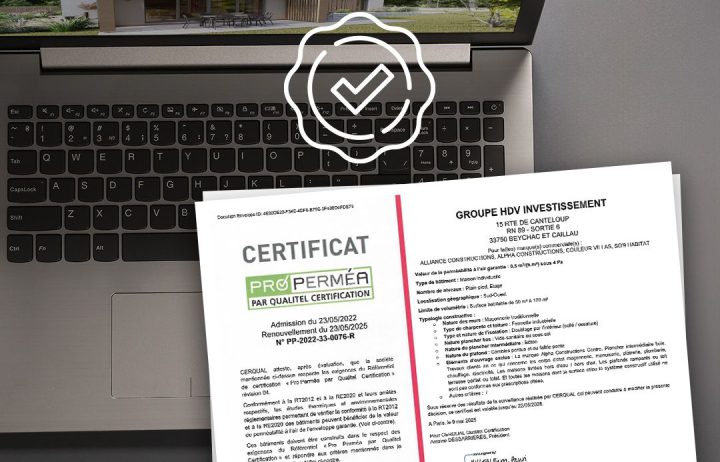 Certification Pro-Perméa