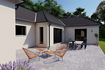 Maison, contemporaine146 m2à St Pantaléon