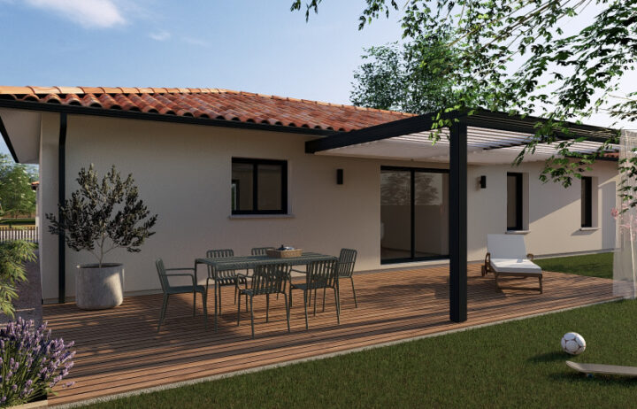 votre maison de 100m2 sur un terrain de 3000m2 sur la commune de Archignac au prix de 195000&euro; avec Alpha Constructions
