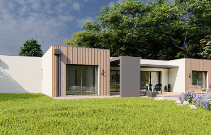 votre maison de 136m2 sur un terrain de 1830m2 sur la commune de Avy au prix de 330000&euro; avec Alpha Constructions