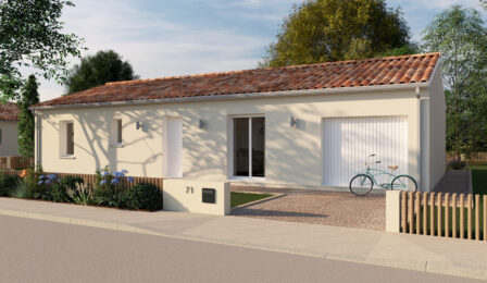 votre maison de 100m2 sur un terrain de 1030m2 sur la commune de Brive-la-Gaillarde au prix de 259000&euro; avec Alpha Constructions