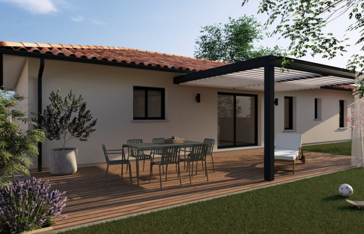 votre maison de 110m2 sur un terrain de 1030m2 sur la commune de Brive-la-Gaillarde au prix de 269000&euro; avec Alpha Constructions