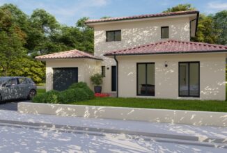 votre maison de 142m2 sur un terrain de 1310m2 sur la commune de Burie au prix de 367250&euro; avec Alpha Constructions