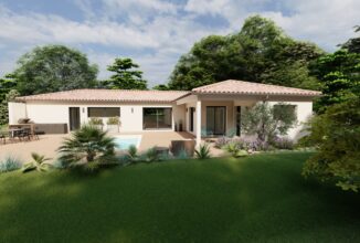 votre maison de 130m2 sur un terrain de 350m2 sur la commune de Bègles au prix de 499250&euro; avec Alpha Constructions