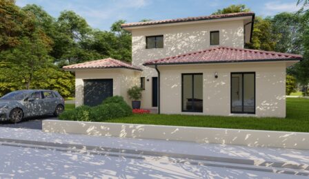 votre maison de 142m2 sur un terrain de 350m2 sur la commune de Bègles au prix de 551950&euro; avec Alpha Constructions