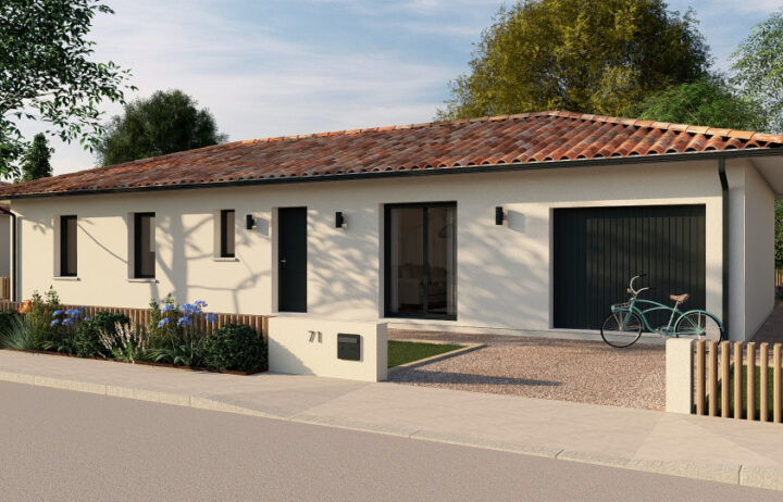 votre maison de 110m2 sur un terrain de 2790m2 sur la commune de Carcans au prix de 397000&euro; avec Alpha Constructions