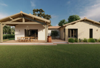 votre maison de 128m2 sur un terrain de 1520m2 sur la commune de Champagnac au prix de 270000&euro; avec Alpha Constructions