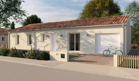 votre maison de 110m2 sur un terrain de 770m2 sur la commune de Cissac-Médoc au prix de 256500&euro; avec Alpha Constructions