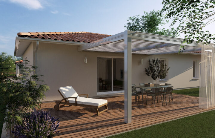 votre maison de 100m2 sur un terrain de 800m2 sur la commune de Civrac-de-Blaye au prix de 260000&euro; avec Alpha Constructions