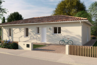 votre maison de 100m2 sur un terrain de 800m2 sur la commune de Civrac-de-Blaye au prix de 260000&euro; avec Alpha Constructions