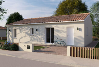 votre maison de 80m2 sur un terrain de 481m2 sur la commune de Estillac au prix de 200500&euro; avec Alpha Constructions