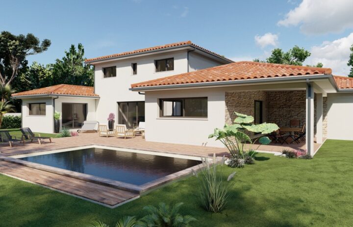 votre maison de 227m2 sur un terrain de 1600m2 sur la commune de Javrezac au prix de 602355&euro; avec Alpha Constructions