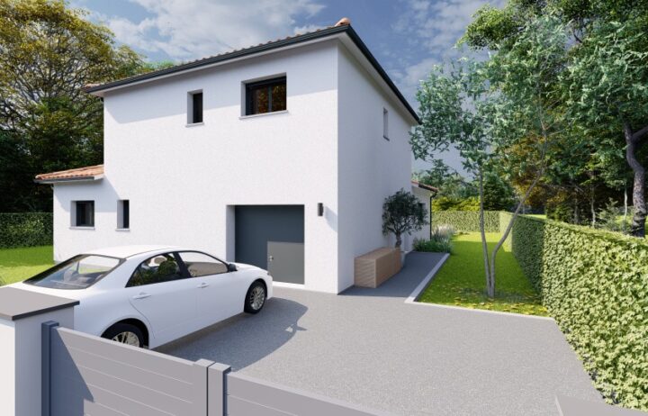 votre maison de 145m2 sur un terrain de 677m2 sur la commune de Léognan au prix de 516250&euro; avec Alpha Constructions