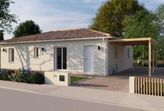 votre maison de 90m2 sur un terrain de 1300m2 sur la commune de Monflanquin au prix de 190500&euro; avec Alpha Constructions
