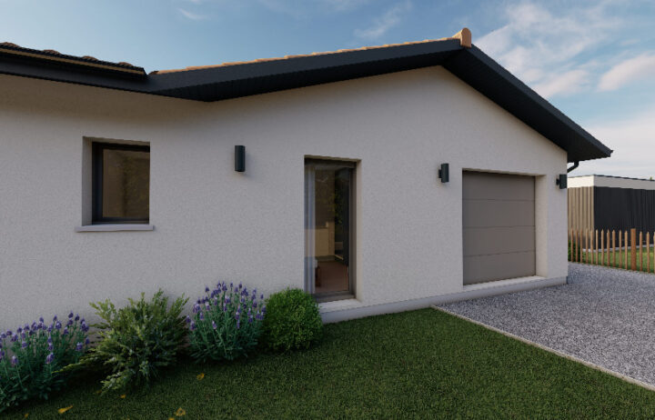 votre maison de 100m2 sur un terrain de 760m2 sur la commune de Montauban au prix de 284418&euro; avec Alpha Constructions