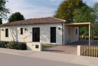 votre maison de 90m2 sur un terrain de 1800m2 sur la commune de Montauban au prix de 290000&euro; avec Alpha Constructions
