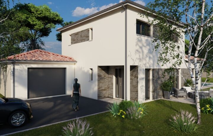 votre maison de 150m2 sur un terrain de 722m2 sur la commune de Mérignac au prix de 714000&euro; avec Alpha Constructions