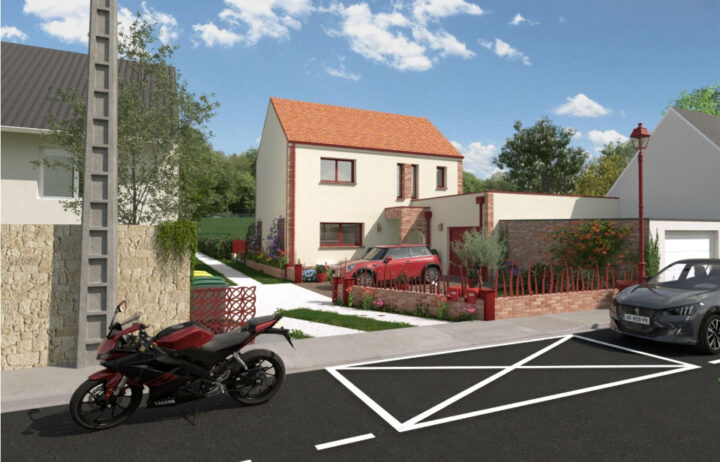 votre maison de 135m2 sur un terrain de 431m2 sur la commune de Orléans au prix de 465900&euro; avec Alpha Constructions