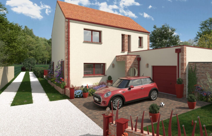 votre maison de 135m2 sur un terrain de 431m2 sur la commune de Orléans au prix de 465900&euro; avec Alpha Constructions