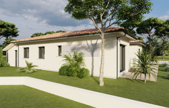 votre maison de 98m2 sur un terrain de 4300m2 sur la commune de Paulin au prix de 212900&euro; avec Alpha Constructions