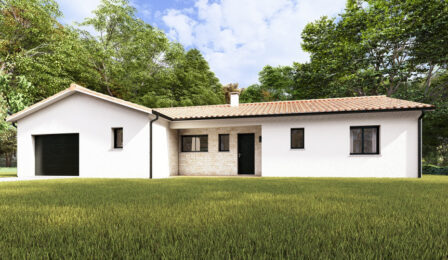 votre maison de 120m2 sur un terrain de 1200m2 sur la commune de Payrac au prix de 330000&euro; avec Alpha Constructions
