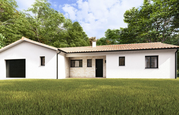votre maison de 120m2 sur un terrain de 1200m2 sur la commune de Payrac au prix de 330000&euro; avec Alpha Constructions