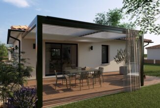 votre maison de 100m2 sur un terrain de 800m2 sur la commune de Portets au prix de 268306&euro; avec Alpha Constructions