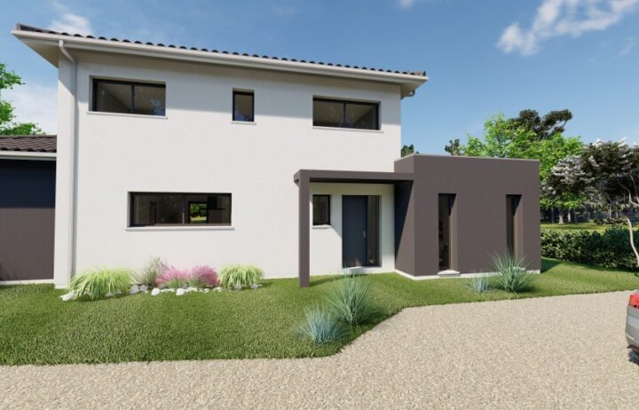 votre maison de 160m2 sur un terrain de 719m2 sur la commune de Périgueux au prix de 382000&euro; avec Alpha Constructions