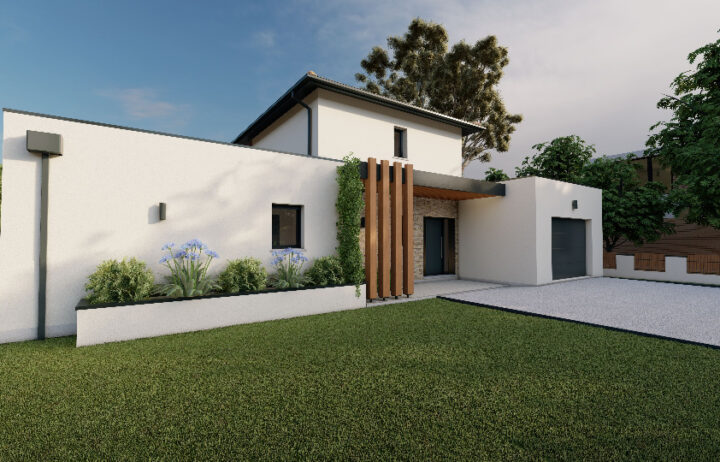 votre maison de 138m2 sur un terrain de 667m2 sur la commune de Royan au prix de 579500&euro; avec Alpha Constructions
